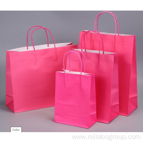 fashion shopping bag brown kraft paper bags